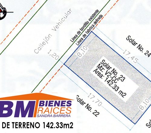 En Machala en Cdla. Ciro Ceratto SE VENDE PROPIEDAD A PRECIO DE TERRENO DE 142m2